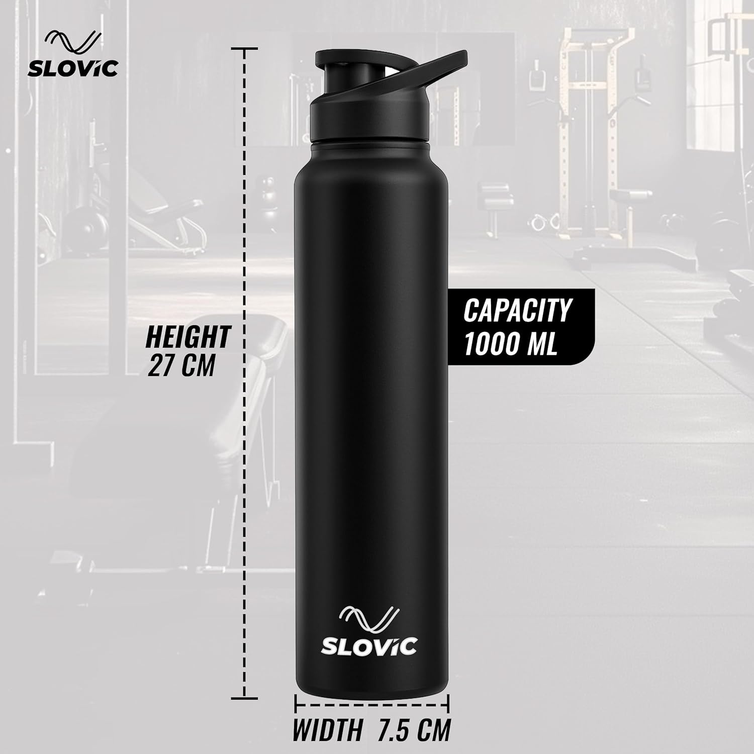 slovic steel water bottle