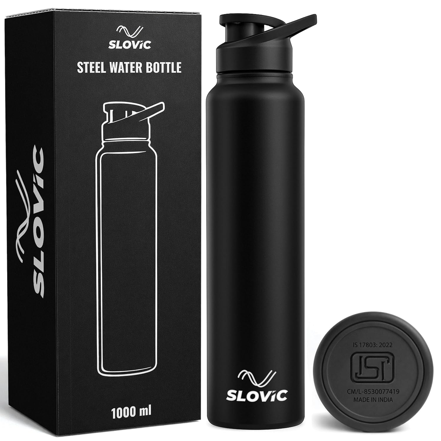 slovic steel water bottle
